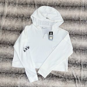 Under Armour White Long Sleeve Oversized Hoodie